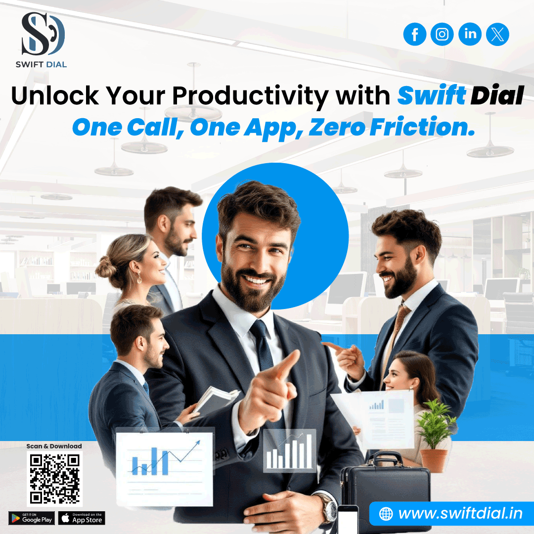 SwiftDial297's tweet image. Boost your team’s productivity with Swift Dial 🚀
📞 One Call | 💼 One App | ⚡ Zero Friction
Simplify your sales operations &amp;amp; lead management today!
🌐 swiftdial.in
#SwiftDial #SalesAutomation #LeadManagement #CRMSoftware #ProductivityTools #BusinessGrowth #WorkSmart