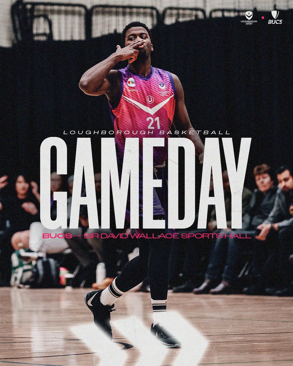 lborobasketball's tweet photo. BUCS Basketball at home headlined by our men’s &amp; women’s first teams in action at 6pm &amp; 8pm! 🔥🏠 https://t.co/sXgmfzpiYv
