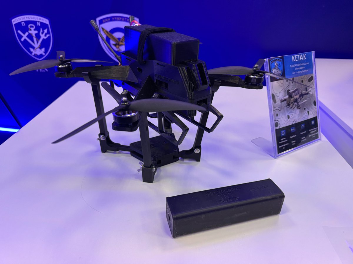 <a href="/NikosDendias/">Nikos Dendias</a> τώρα από το 306: Μαζική παραγωγή άνω των 1000 drones FPV και άλλων δυνατοτήτων τον χρόνο