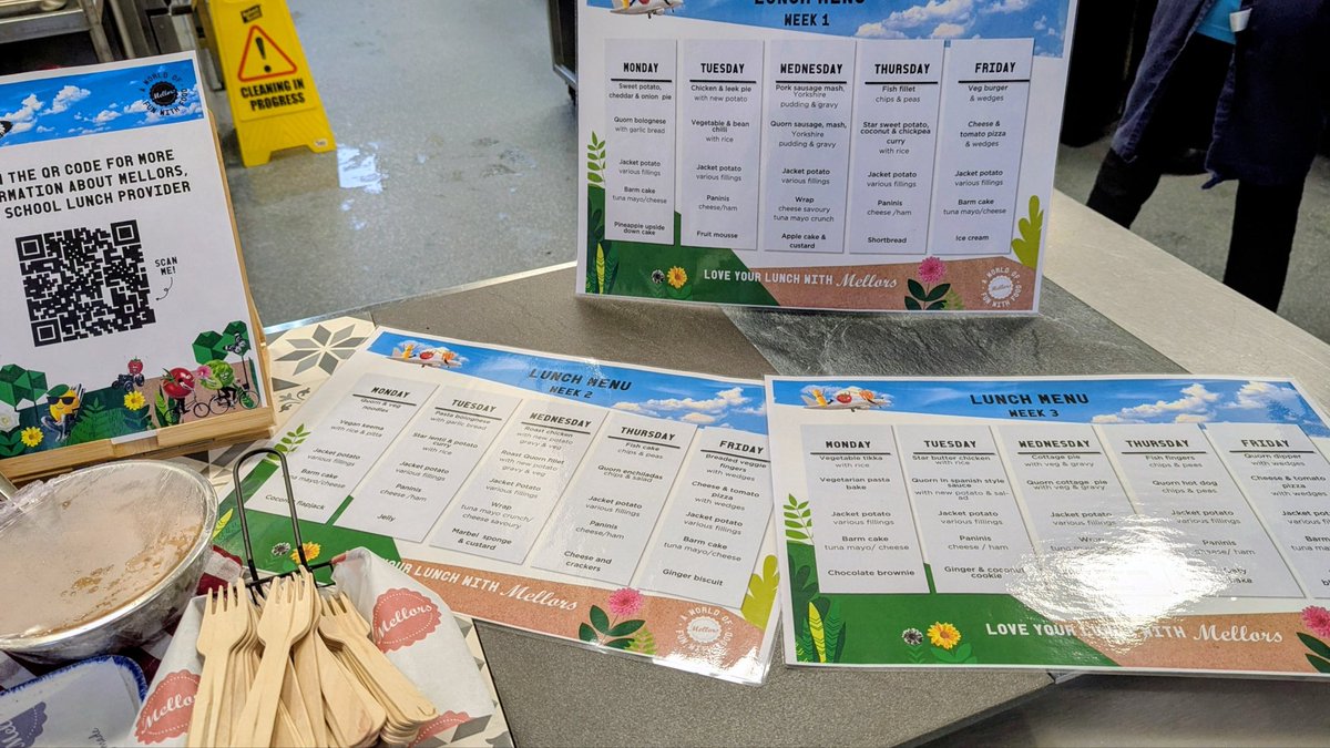 During last nights parents evening our kitchen team provided a delicious selection of foods to try, as well as a sample of menus to look at. These were gratefully received by all. Thank you.