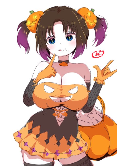 きょうのいきぬきラフ落書き
かぼちゃどれすえるま 