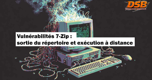 // RAPPEL -> Vulnérabilités 7-Zip : sortie du répertoire et exécution à distance

Deux failles critiques permettent l’évasion du répertoire de travail et l’exécution de code via des ZIP piégés. Mettez à jour immédiatement.

--> datasecuritybreach.fr/vulnerabilites…

#vulnerabilite #7zip #zataz