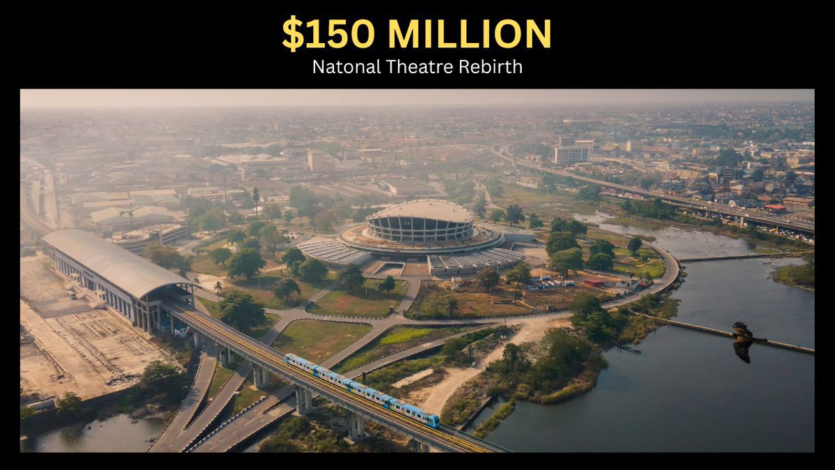 68 billion naira was spent on the renovation of the National theatre. Watch my video on it to see the new look and learn more about it.

youtu.be/9UcyGxGfKw0?si…