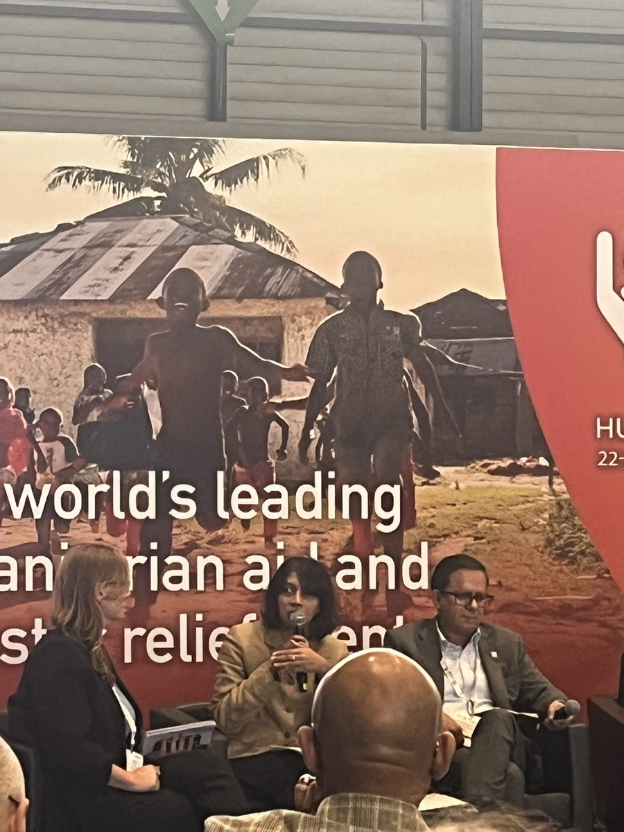 Halima #OXFAM tells #AIDEX international humanitarian actors could do a lot more to recognise and include important contribution of diasporas to humanitarian agenda which sometimes faith-based humanitarian organisations are better-placed to engage with