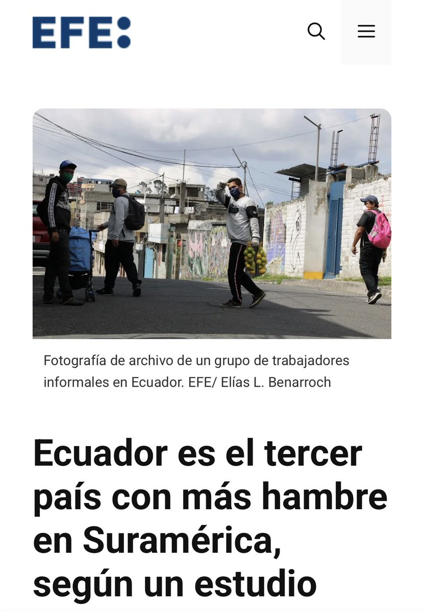 alfredo1guiller's tweet image. En Esto debería preocuparse más este gobierno de lo que diga el expresidente @MashiRafael creíamos que hiba ser mejor noboa pero ha sido lo
Peor del Ecuador 🇪🇨 con masacres y dolor a las familias 🤦♂️ @jilgueritodels1 @lamiraecuador @teleamazonasec @teleSURtv @RT_com @CNN