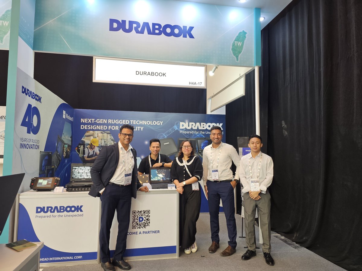 DURABOOK's tweet image. What an amazing week at @GITEX_GLOBAL! 🌟
Thanks to everyone who visited our booth and explored how Durabook rugged solutions keep teams connected, productive, and ready for any challenge.
#Durabook #RuggedMobility #FieldInnovation #AIinTheField