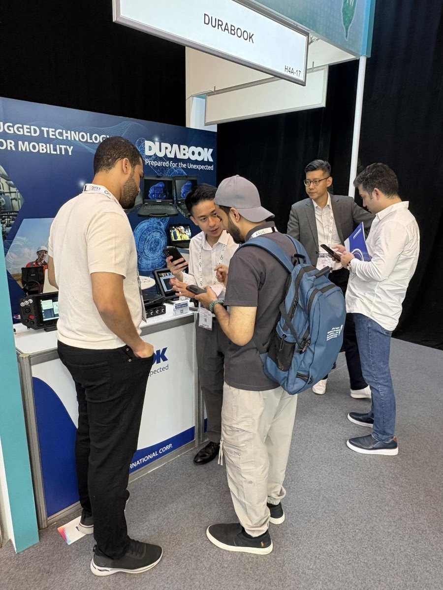 DURABOOK's tweet image. What an amazing week at @GITEX_GLOBAL! 🌟
Thanks to everyone who visited our booth and explored how Durabook rugged solutions keep teams connected, productive, and ready for any challenge.
#Durabook #RuggedMobility #FieldInnovation #AIinTheField
