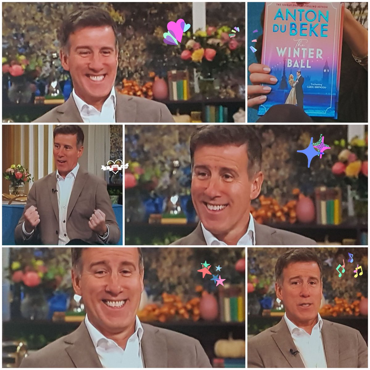 Just who i need to see the fab-u-lous <a href="/TheAntonDuBeke/">Anton Du Beke</a> on <a href="/thismorning/">This Morning</a>, thanks for brightening up my day,as not feeling well 💖 #AntonDuBeke #ThisMorning