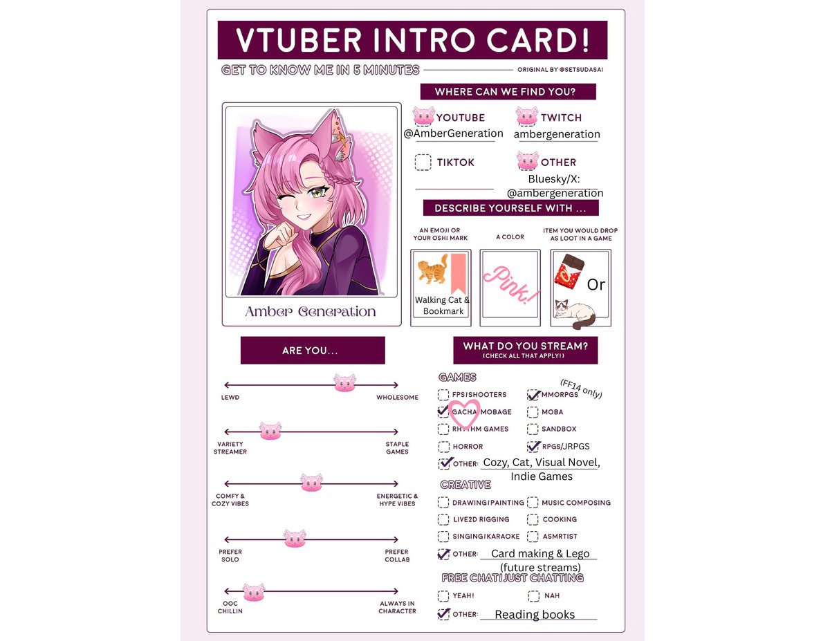 Amber Generation 🐈🔖 | Catgirl & Lover Of Stories tweet media