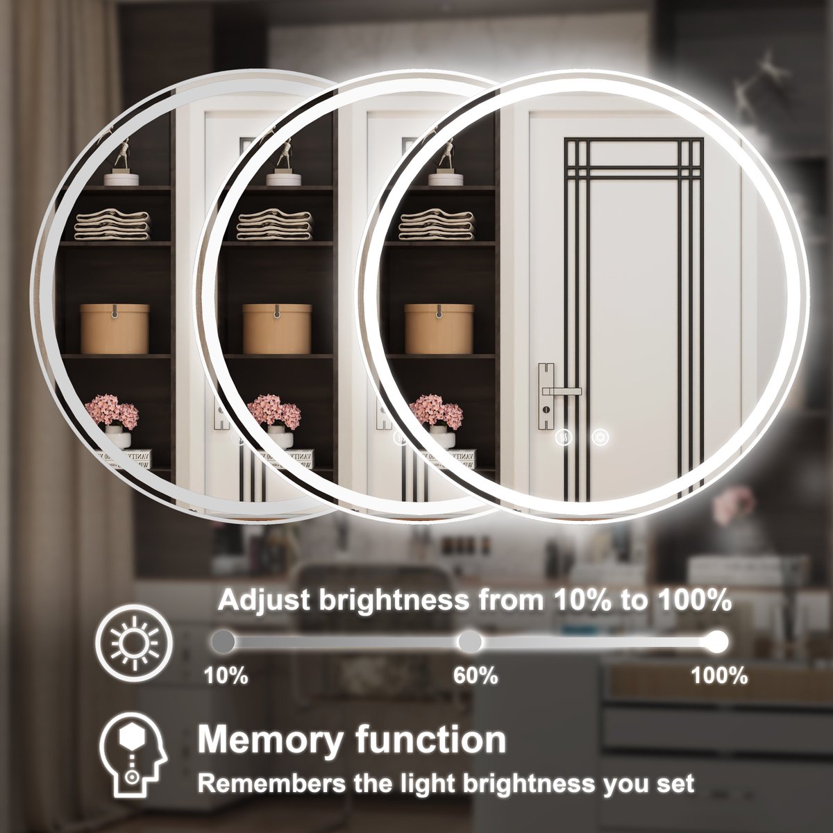 💫 Your Perfect Morning Starts Here! 💫
Experience the ultimate bathroom upgrade:
• Crystal-Clear 5mm Glass
• Customizable Brightness (10%-100%)
• Dual Lighting for Perfect Illumination
• No-Frame, Modern Look
Start your day right! 🌅
#MorningRoutine
🛒amazon.com/dp/B0CK22KDLH