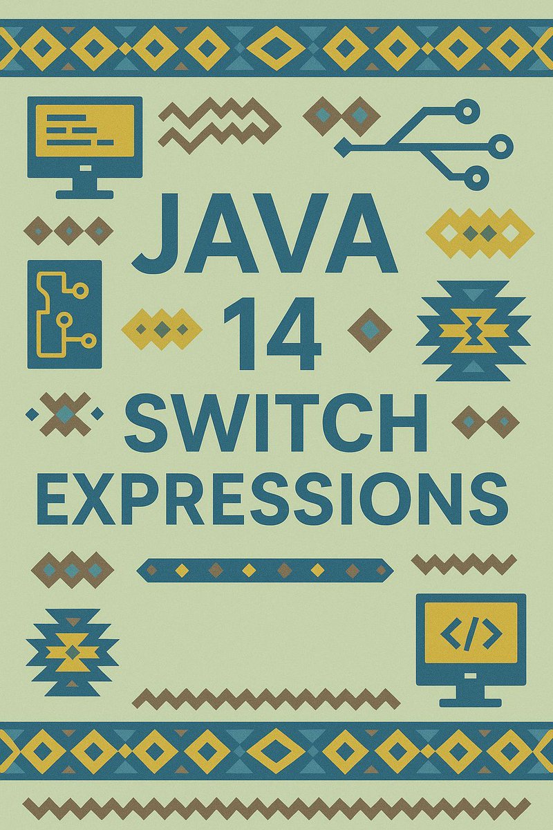 SpagCodeJungle's tweet image. 🎛️ From spaghetti code to elegant expressions...
Java&apos;s glow-up is real. 🍝➡️💡
Switch smarter with Java 14. 
#Java #100DaysOfCode #365DaysOfCode #LearnInPublic #BuildInPublic #fyp #WednesdayVibes #HumpDay #TechBlog #NewBlogPost #coder