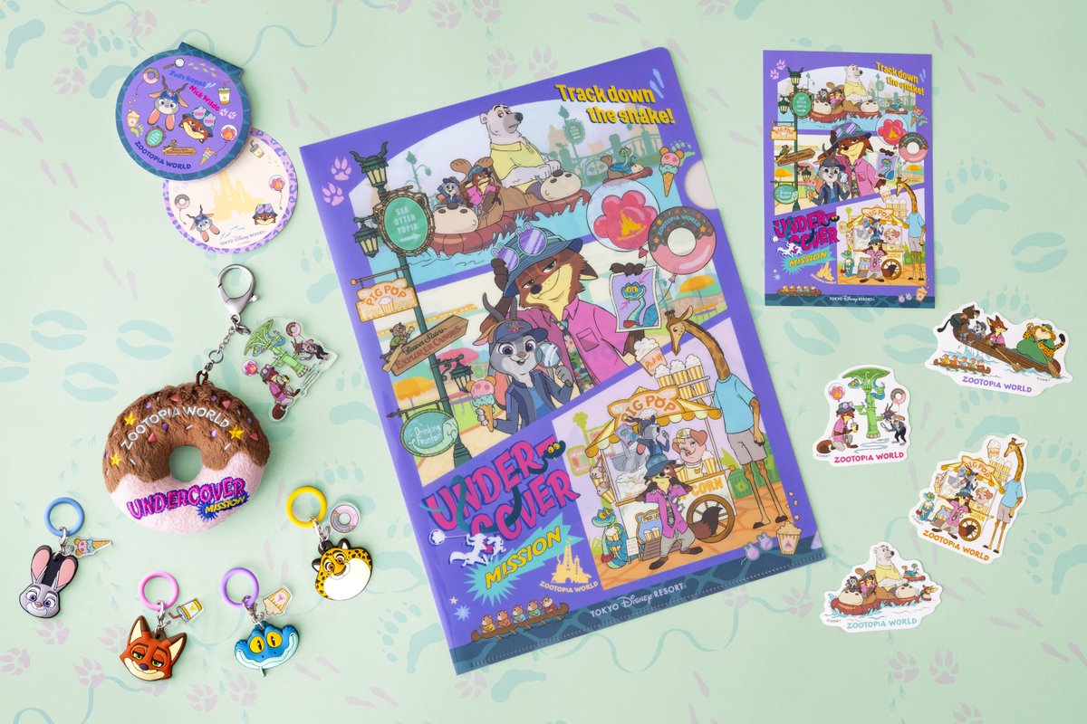 映画『ズートピア2』グッズ＆メニュー ＼11/26(水)販売スタート