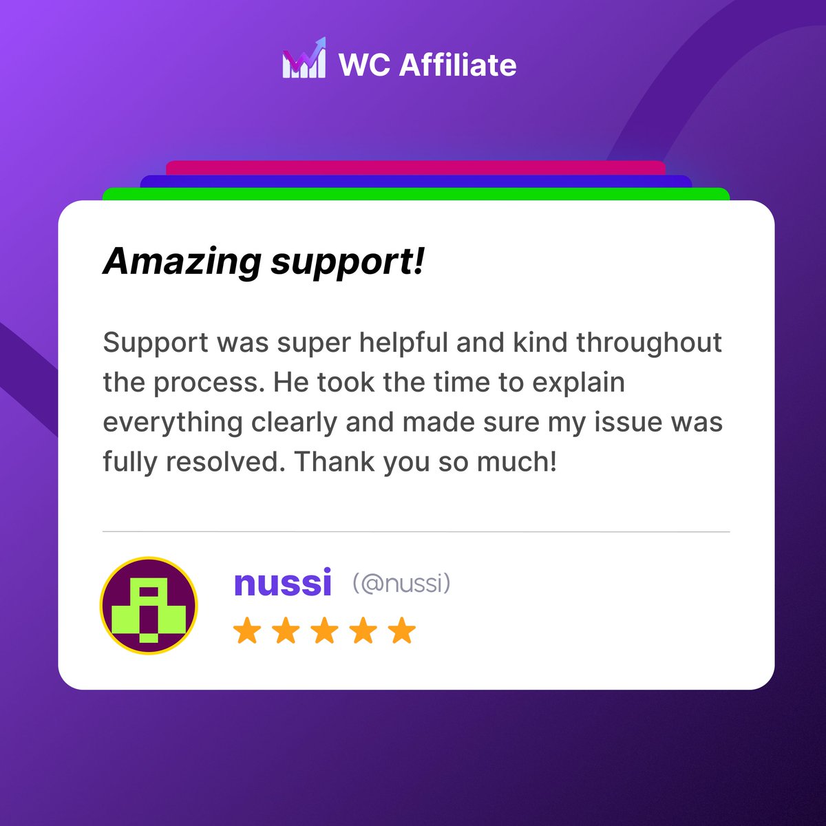 codexpertio's tweet image. Big thanks for the awesome feedback!😍
We don’t just fix issues — we make sure you feel confident every step of the way.
👉Check our WooCommerce Affiliate plugin: wordpress.org/plugins/wc-aff…
#UserFeedback #WCaffiliate #Codexpert