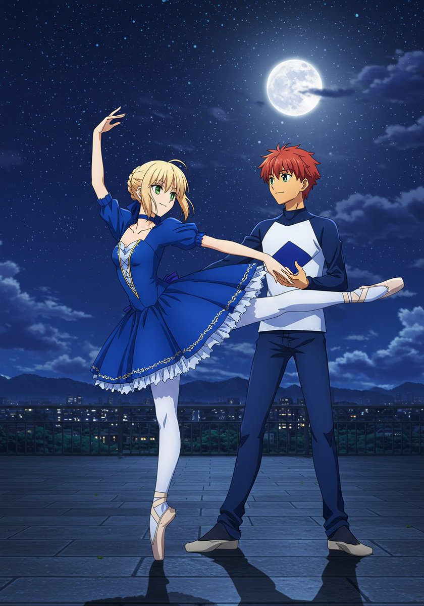 “The Ballet of Fate” 🩰

Saber (Artoria Pendragon) and her partner &amp; master Shirou Emiya performing a ‘pas de deux’.

#FateStayNight #ballet #FGO #ballerina #フェイトステイナイト #バレリーナ #バレエ #tutu #チュチュ