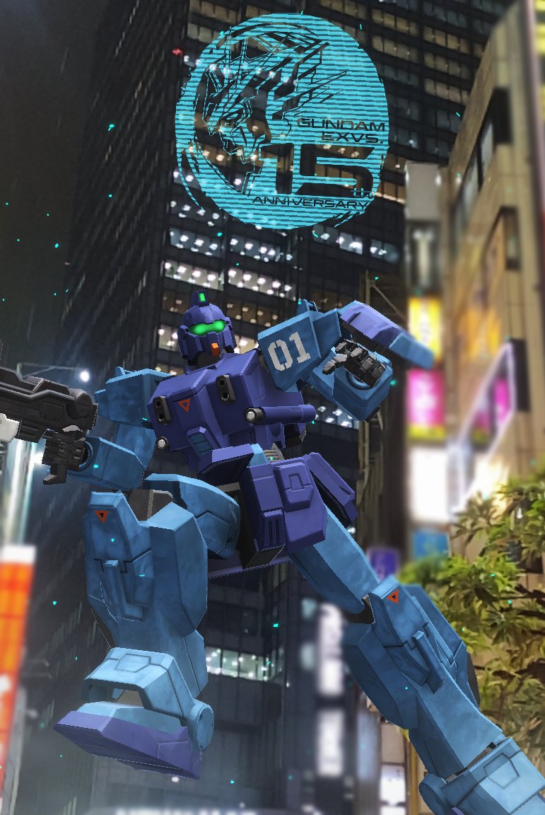 EXVS. 15th - AR EXTREME EXPO」第2弾 全国の #イニブ 設置店に3DCGの