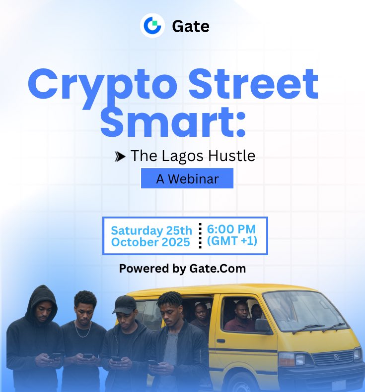 gracihna_q (@baddieonchain) on Twitter photo Lagos hustle isn’t for the weak 😅 but what if you could make that same energy work smarter?
This Saturday, join me for Crypto Street Smart: The Lagos Hustle a chill webinar on Futures trading with  <a href="/Gate/">Gate</a> 
🕕 6PM WAT
🎁 Giveaways inside
Register here : luma.com/fdj3zqbz Lagos hustle isn’t for the weak 😅 but what if you could make that same energy work smarter?
This Saturday, join me for Crypto Street Smart: The Lagos Hustle a chill webinar on Futures trading with  <a href="/Gate/">Gate</a> 
🕕 6PM WAT
🎁 Giveaways inside
Register here : luma.com/fdj3zqbz