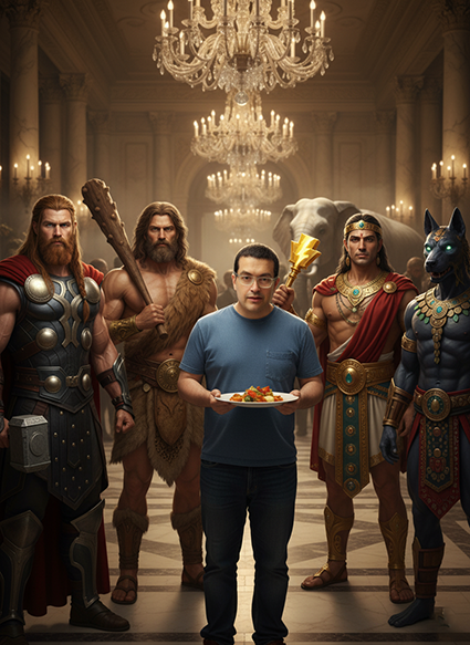 DogsHistorian's tweet image. Devo dire che ieri sera al ricevimento, organizzato da #xena, mi sono sentito fuori posto (quello più basso era un metro e novanta e non ero io😉), anche se la cena è stata DIVINA 🤣🤣🤣
#thor #Eracle #indra #xolotl