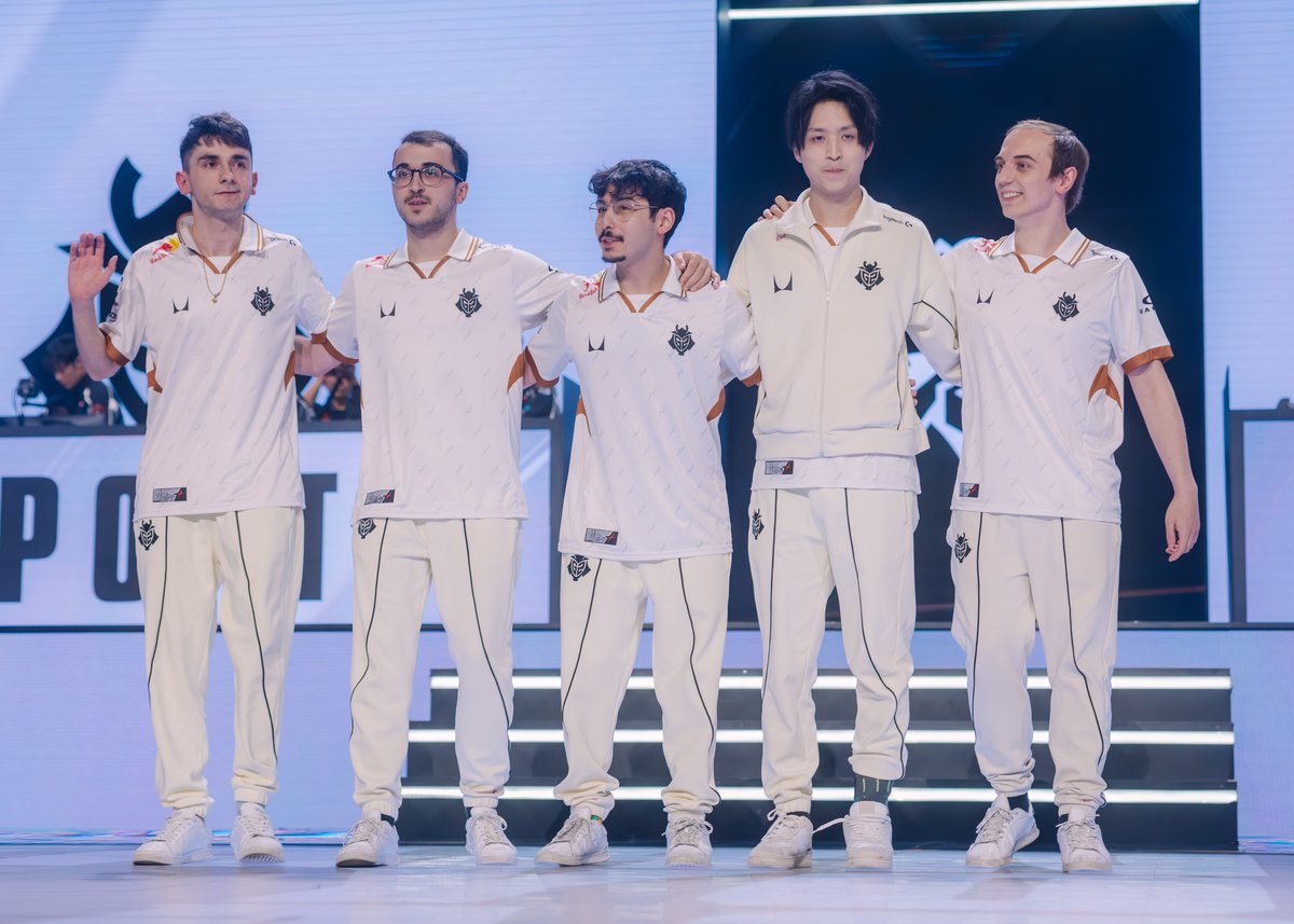 QUARTERFINALS ON THE LINE:
<a href="/G2League/">G2 League of Legends</a> are up next at #Worlds2025!

📺 Watch live: lolesports.com/live/worlds