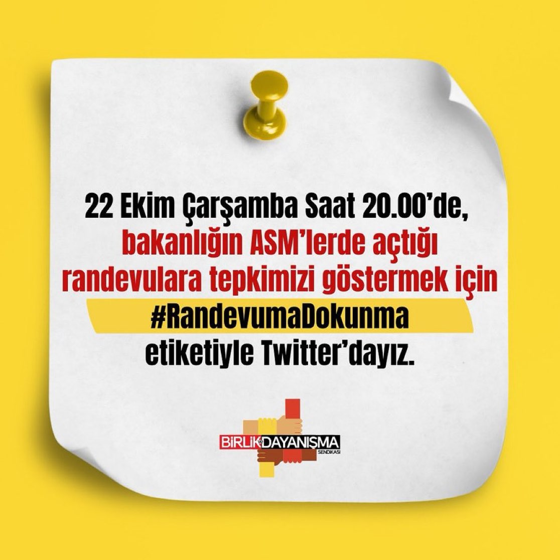 #randevumadokunma
