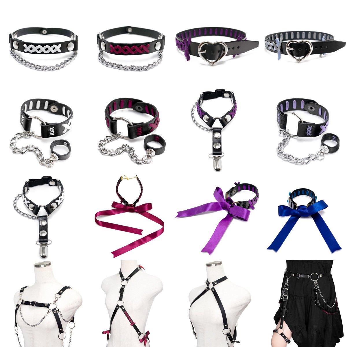 【 速報 】ハードなレザー×可憐な編み上げリボンが特徴的なOtori.さまより、人気沸騰中の独り占めボディハーネス、ブレスリング、妄毒ガーターなど人気アイテム緊急再入荷⛓️✨
listenflavor.com/shopbrand/ct14…