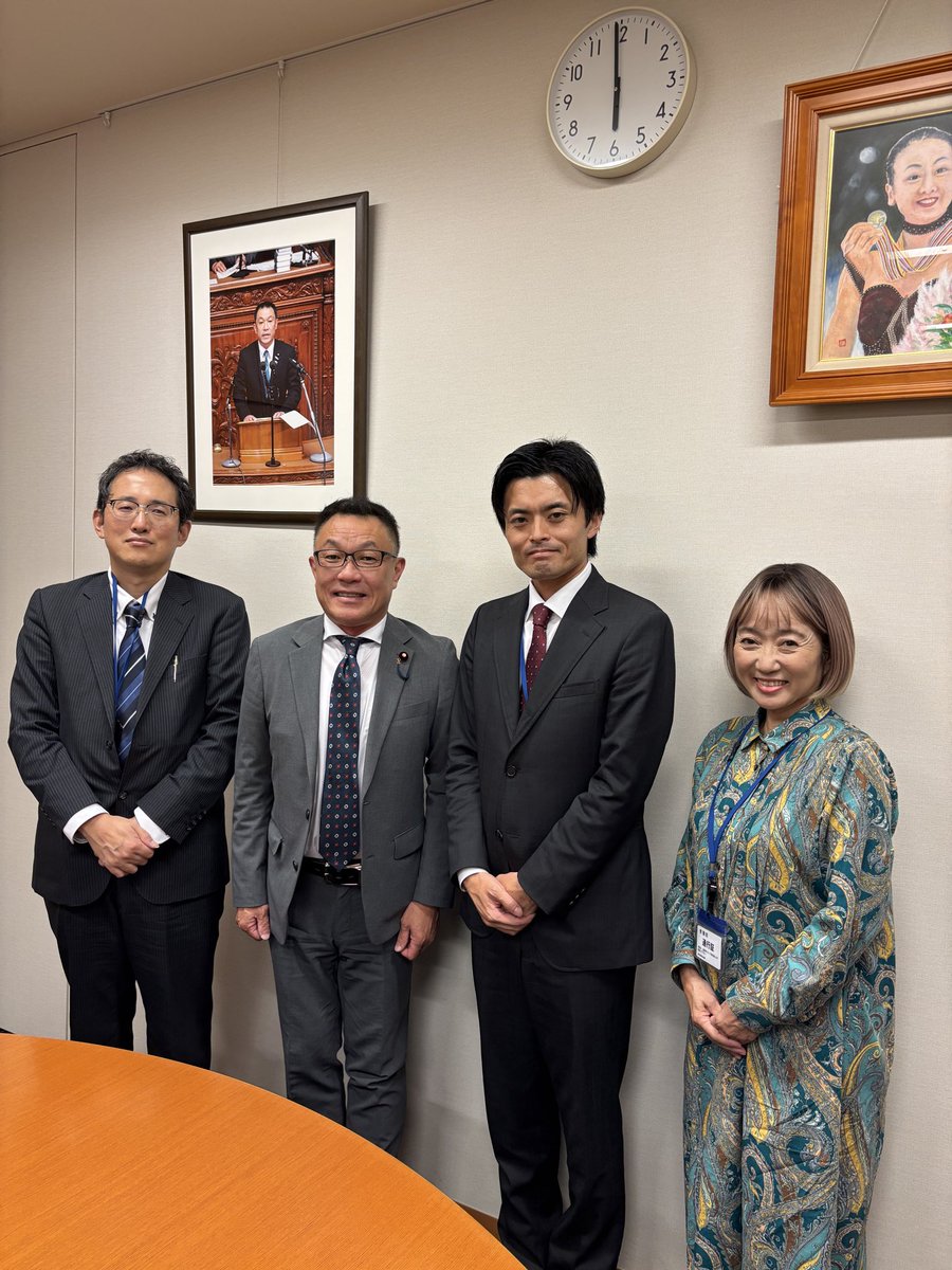 本日は与野党の超党派議連「高額療養費制度と社会保障を考える会」事務局長の中島克仁衆議院議員に、全国がん患者団体連合会と日本難病・疾病団体協議会で面談のお時間をいただき、議連の今後の進め方について意見交換をいたしました。大変ご多忙の折お時間を作っていただき、誠に有難うございました。
