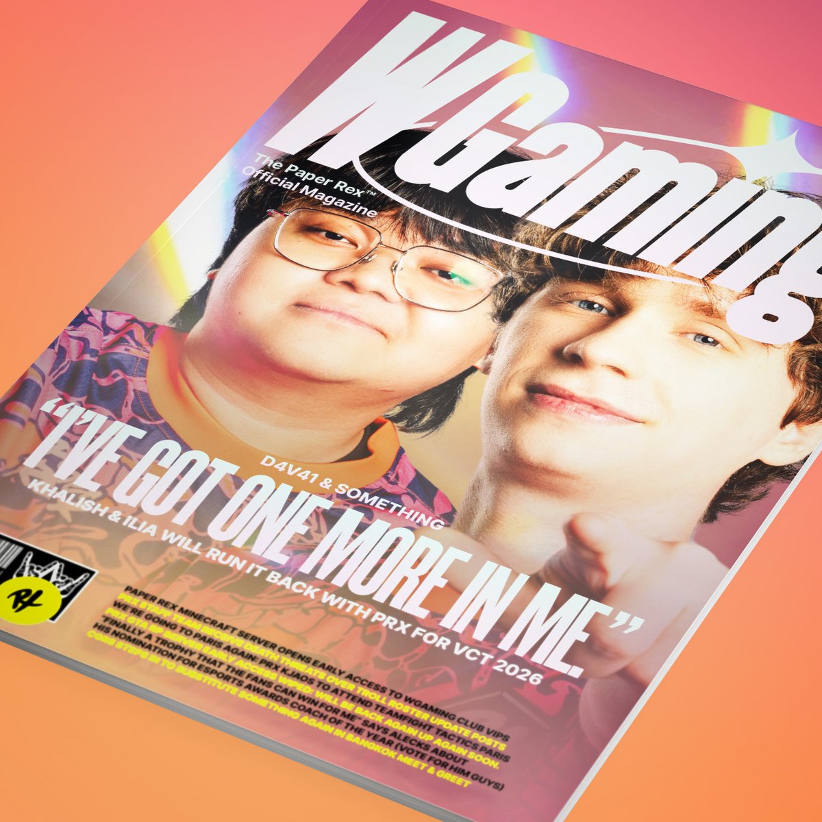 pprxteam's tweet image. 🇸🇬 Singapore — Paper Rex is happy to announce that Khalish 'd4v41' Rusyaidee and Ilia 'something' Petrov will continue to compete under the Paper Rex banner in 2026. 
Chief Gaming Officer of Paper Rex, Harley 'dsn' Örwall, shared his thoughts, "The team has not only grown closer…