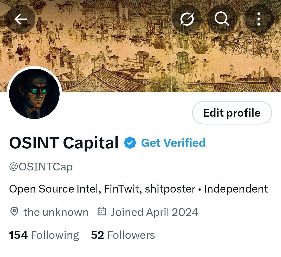 OSINTCap's tweet image. Big 50! 🎉🥳 

We&apos;re moving up! And within a week, can&apos;t wait to look back on this one.

Thank you all for following me (the few humans), you&apos;re not going to regret this.
