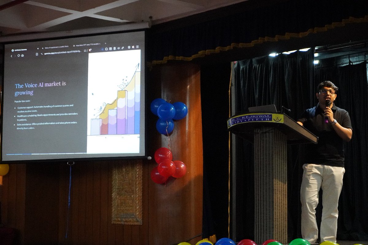 gdgoc_mckvie's tweet image. 🎯 GDG Aarohan 2K25: A Movement of Impact! 🚀
Launched GDG on Campus, MCKVIE with inspiring sessions on Voice Agents, Impactful Code & GenAI! 💡🤖
Thanks to our speakers & supporters! 🙏
#GDGAarohan #MCKVIE #GoogleDeveloperGroups #Innovation #TechCommunity