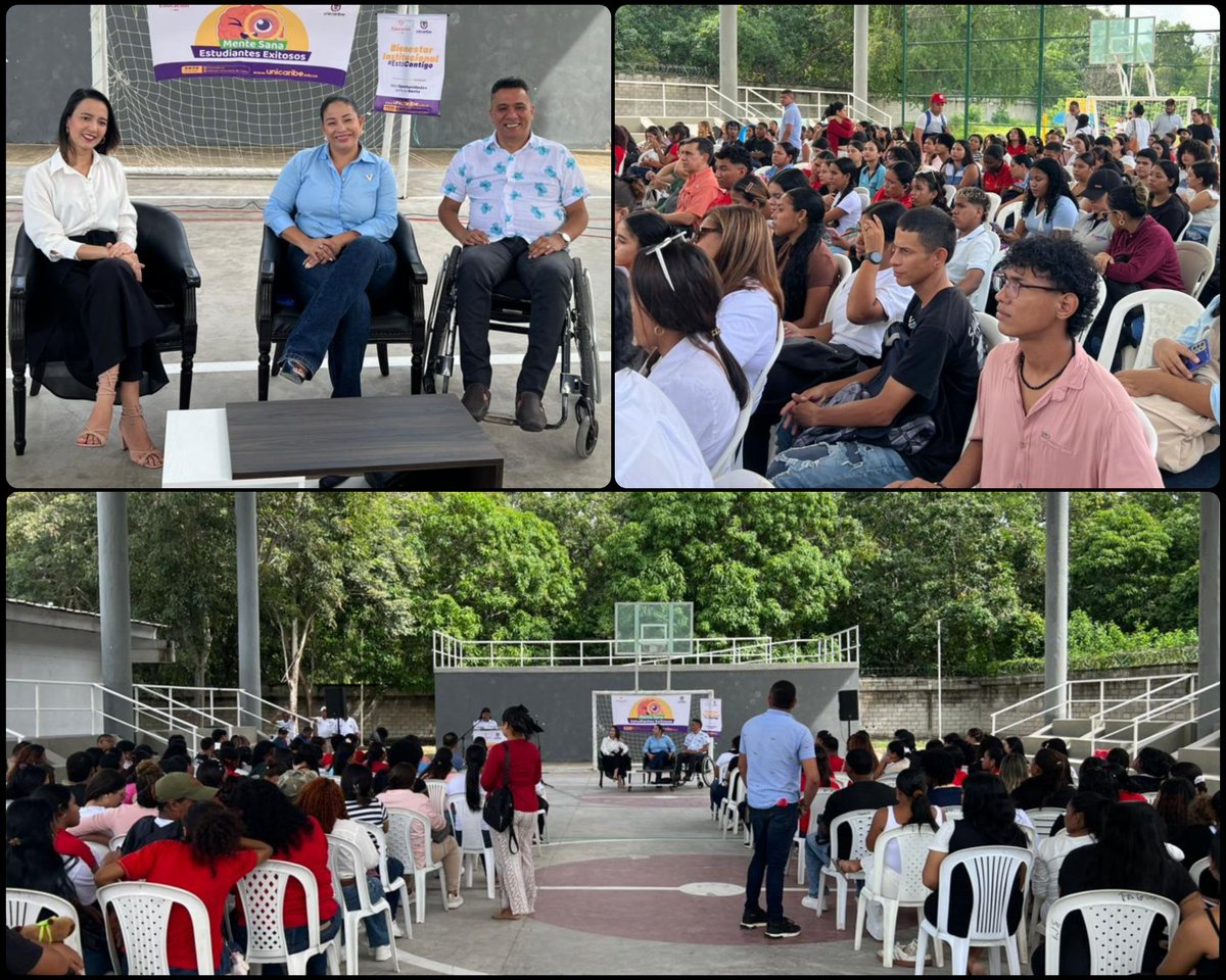 #AEstaHora | 🕐 Realizamos el Foro Académico sobre #SaludMental: Normatividad y Aplicación en la Salud en nuestra Cancha Múltiple del Campus Costa Verde.

Este espacio de reflexión es el lanzamiento de nuestro proyecto "Mente Sana, Estudiante Exitoso" y reafirma nuestro
