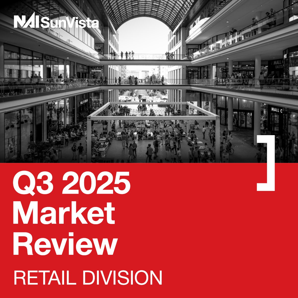 In his Q3 2025 Retail Market Report, Ethan Melvin highlights ongoing challenges and emerging opportunities in Albuquerque’s retail sector

Read more about current insights here 👉 bit.ly/4hmWQmd

#NAISunVista #RetailMarket #MarketUpdate #CRE
