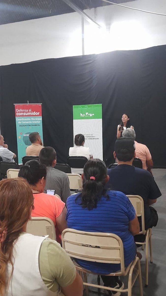 Brindamos el ciclo de capacitación sobre los “Derechos de las y los consumidores” en la ciudad de Chamical. 📚👩🏻‍🏫

Muchas gracias a todos por sumarse. 🙌🏻