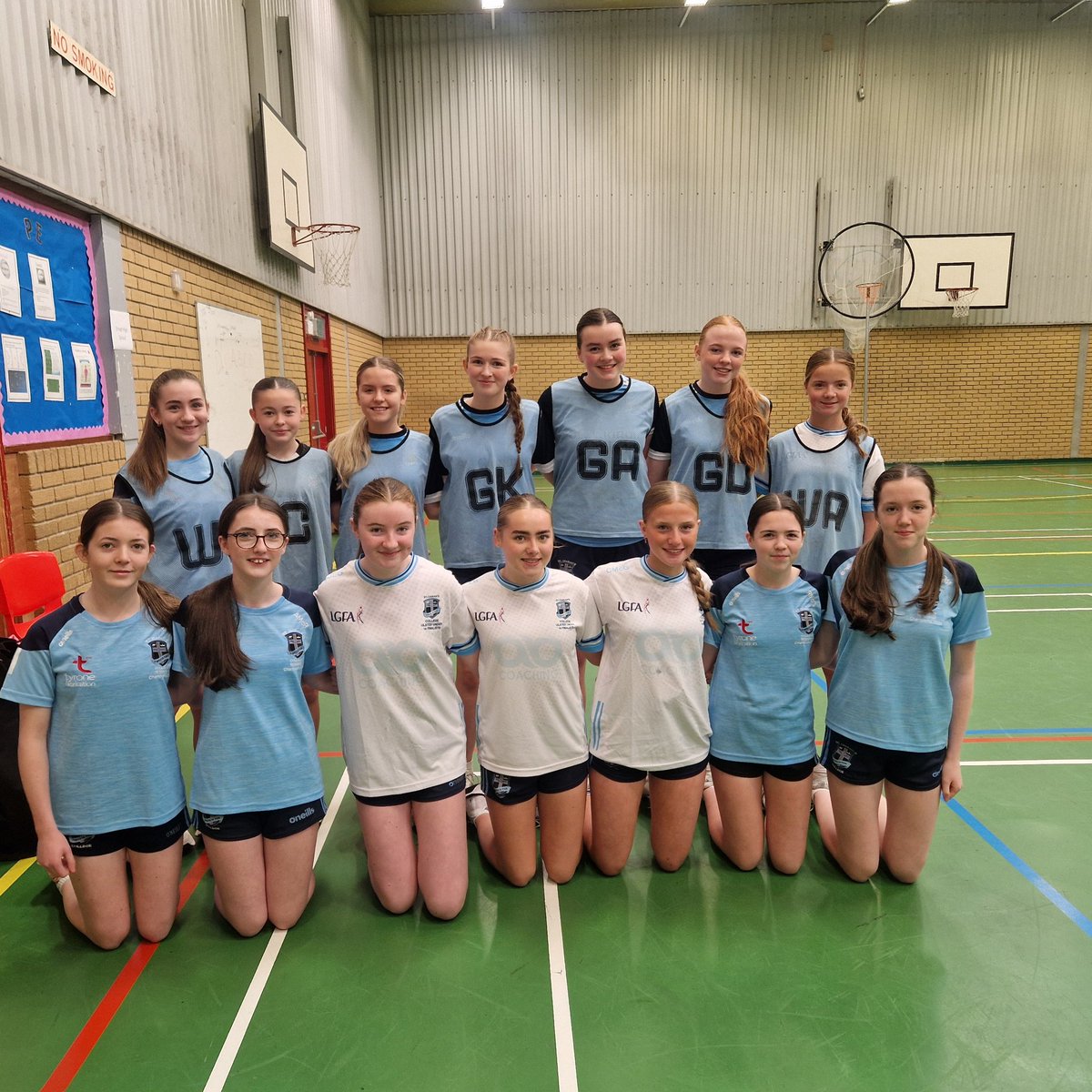 Well done to the Year 11 netball team on winning all of their games today in the Tyrone &amp; Fermanagh Netball blitz. They are now through to the Cup Finals! Well done girls 👏 <a href="/stciaransballyg/">St Ciaran's College</a>