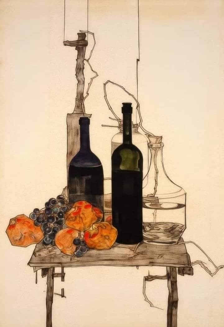 Egon #Schiele (Austrian, 1890-1918) - Still Life