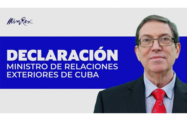 Declaraciones del Ministro de Relaciones Exteriores de Cuba a la prensa ... ‼️No te lo pierdas‼️👇
 youtube.com/live/hu6_qehXG… vía <a href="/YouTube/">YouTube</a>

#TumbaElBloqueo
#DefendiendoCuba🇨🇺💪❤️