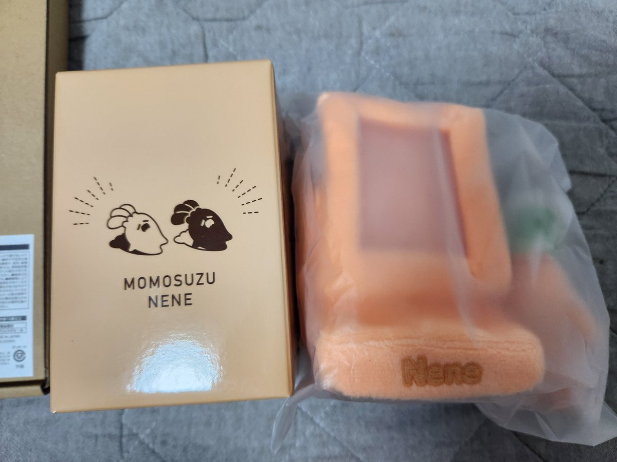 ねねちのグッズ届いた！ どれも可愛くて最高😊 サイン書いてくれて