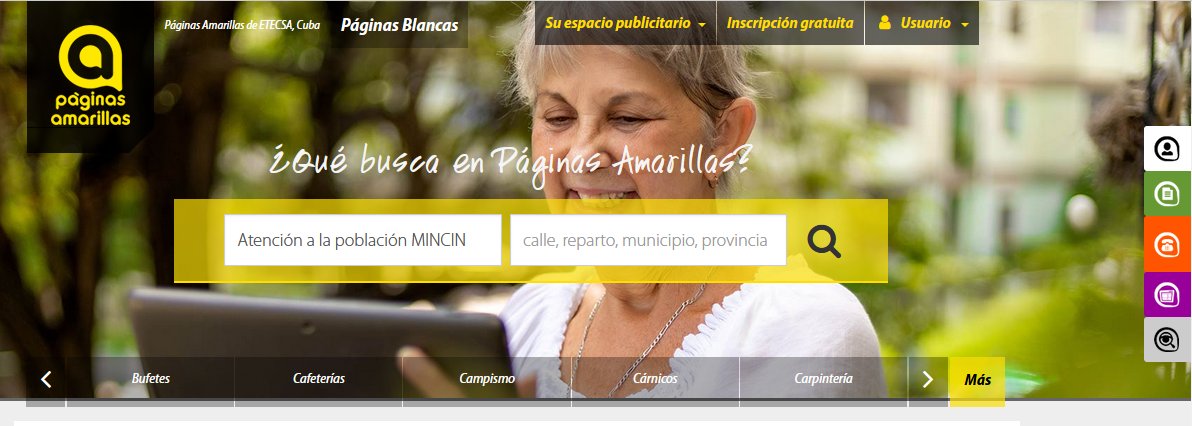📞¿Necesita plantear una queja, aclarar dudas o realizar una denuncia sobre el Comercio Interior?
1️⃣Acceda al sitio web 👉pamarillas.cu
2️⃣Escriba en el buscador: “Atención a la población MINCIN”  
3️⃣Recibirá el número telefónico.
#PáginasAmarillasDeEtecsa