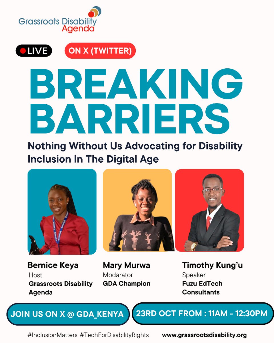 MutamaSusan's tweet photo. Another day of interaction and learn about the technology disability Rights.join grassroots disability and learn more.
#InclusionMatters .
#TechForDisabilityRights. https://t.co/RaInvLu6QI