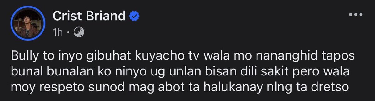 SexGodInvoker's tweet photo. Abi nako ako ra nakasaway aning Pagadian vlogger na cringe kaayo ug mga content. Suko nuon si Brader. 😑 https://t.co/oK3fnRmcvc