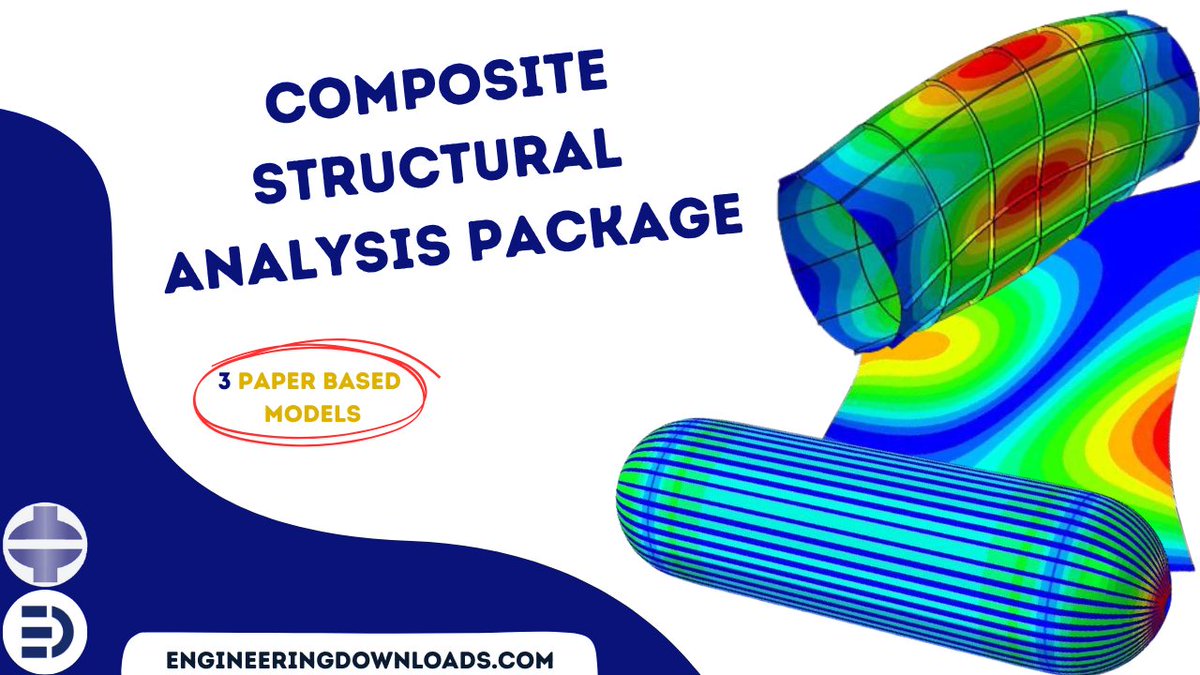 HyperLyceum's tweet image. Master composite simulation with our #Abaqus Verified Training Pack, featuring research-validated models, step-by-step tutorials &amp;amp; ready-to-run files for buckling, vibration &amp;amp; pressure vessel analysis.

👉engineeringdownloads.com/product/compos…

🌐engineeringdownloads.com

#EngineeringDownloads