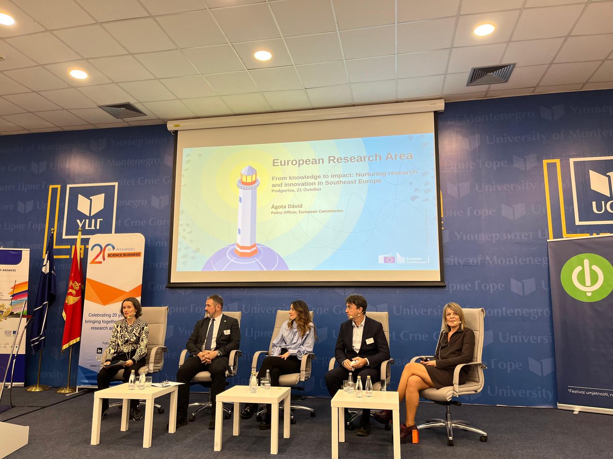 sdamjano's tweet photo. Pleased to speak at the #ScienceBusiness Widening Conference — a key forum on how #ERA and #FP10 can empower #SoutheastEurope to shape the ERA.
The Wester Balkans need new research infrastructures like @SEEIIST to turn talent into impact
#ResearchInfrastructures @EUScienceInnov https://t.co/0CDC72uboq