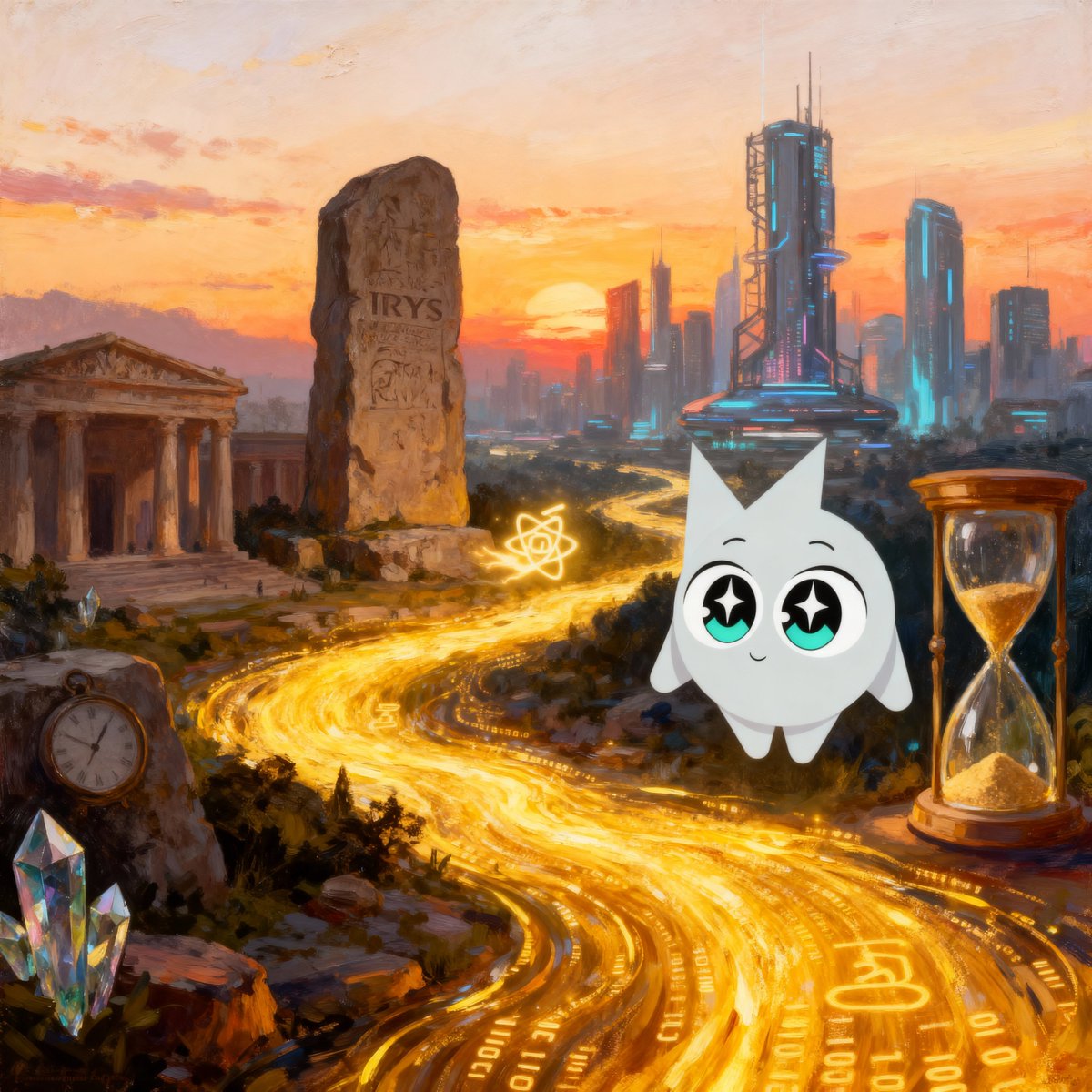 Digital economy revolution isn't about flashy apps but infrastructure.
No permanent data? Web3 is a house of cards. IRYS builds the foundation for permanent, accessible data. 
This revolution makes digital ownership real.  #IRYS  #DigitalEconomy <a href="/irys_xyz/">Irys (✧ᴗ✧)</a>