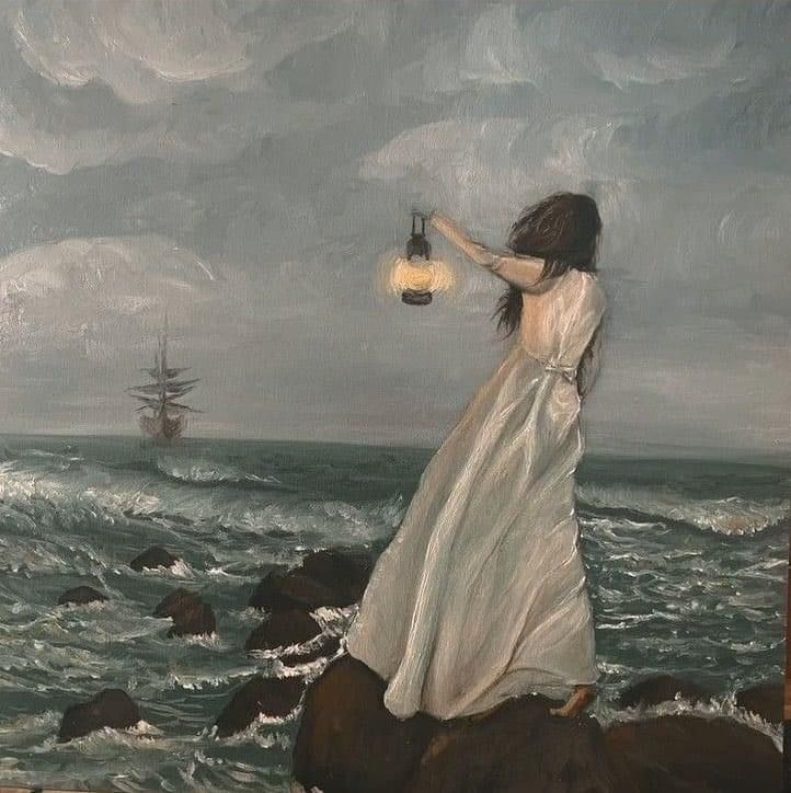 Ve sen, 
ey engin deniz, 
uyku bilmez ana, 
Irmaklar ve akarsular için sensin yegane huzur ve özgürlük.
Bu akarsu son bir kez daha kıvrılacak, bu çayırda son bir çağıltı daha. Derken geleceğim sana,
uçsuz bucaksız bir damla katılacak uçsuz bucaksız bir okyanusa..

Halil cibran