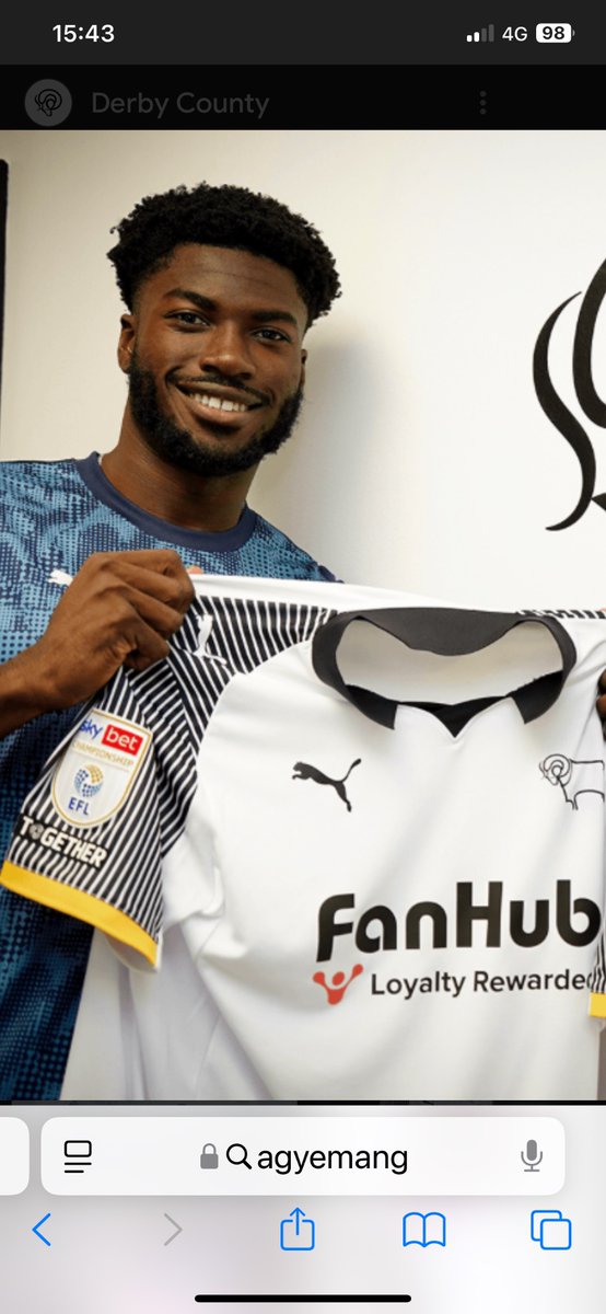 My fellow brother in the faith 🙏❤️ is starting to show his pedigree game upon game - very pleased for him.🔥🐏.