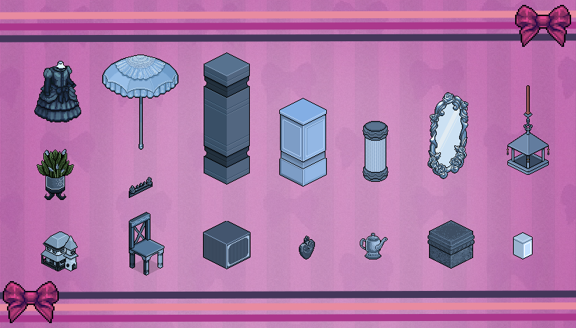 🎀 Novas Hospedagens

👗 Vejam a nova coleção hospedada no <a href="/MeuHabblet/">Habblet</a> com a temática "Azul Clássico". 

🪞 Linha de mobis criada pelo usuário: <a href="/ChaseBlet/">Chase🌹</a>