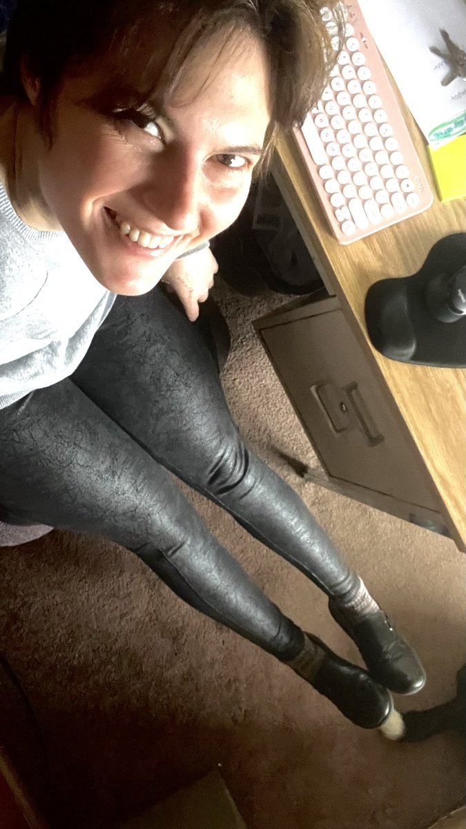 Another pair of sexy pants gifted to me by Mr. Gobbles for a Christmas gift one year🥰