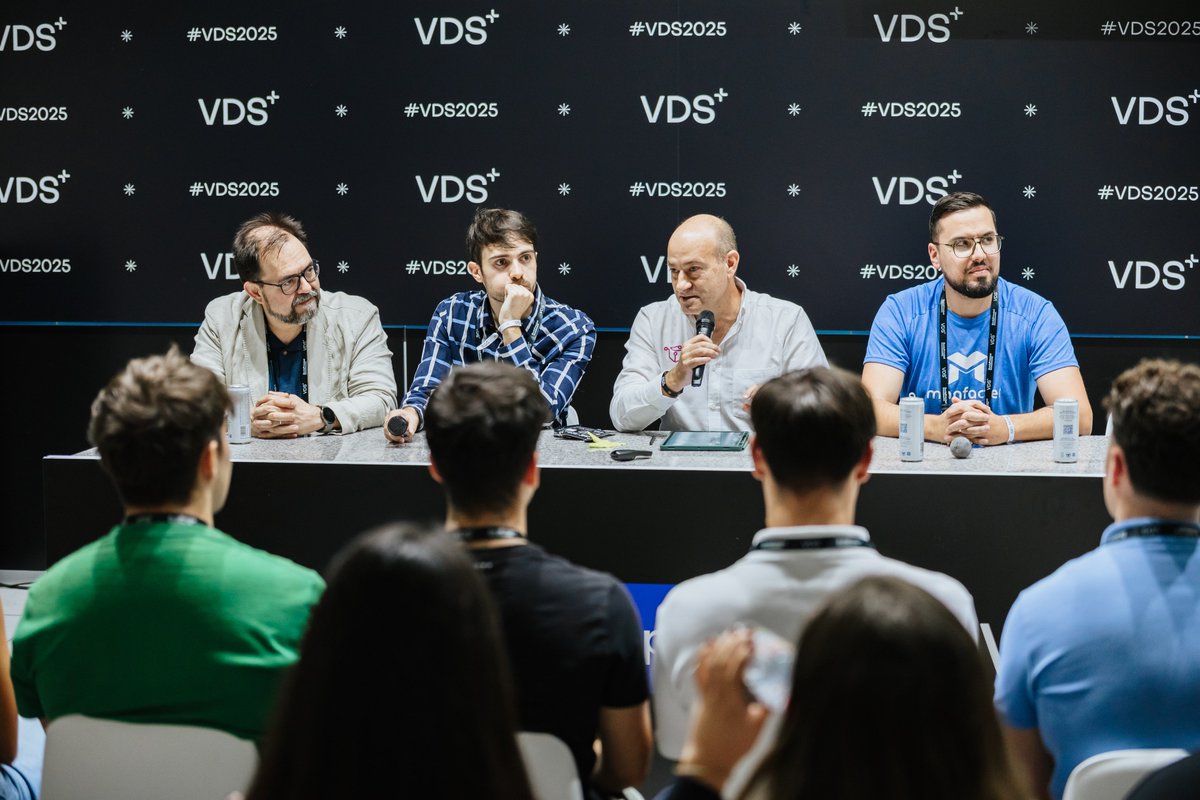 VDS_event's tweet image. Ready to see "Startup Financing Management" 💰
🗣 Sixto Santamaría, CTO at Datia Analytics; Nacho Latre, Head of Partnerships & Communication at @naria_digital; @macuberomarquez, Founder of Bitmatria; and Alberto López de la Torre, CEO at @manfacter_eu, sharing insights on how…