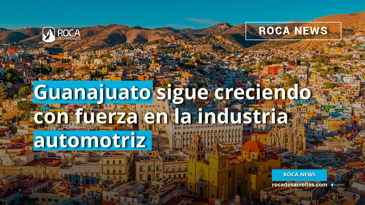 ROCADesarrollos's tweet image. El corredor industrial de Guanajuato se consolida como un referente de competitividad y crecimiento en México, impulsado por infraestructura de clase mundial, talento especializado y conectividad estratégica.

Da clic para más información: bit.ly/47hB3rw

#Industria
