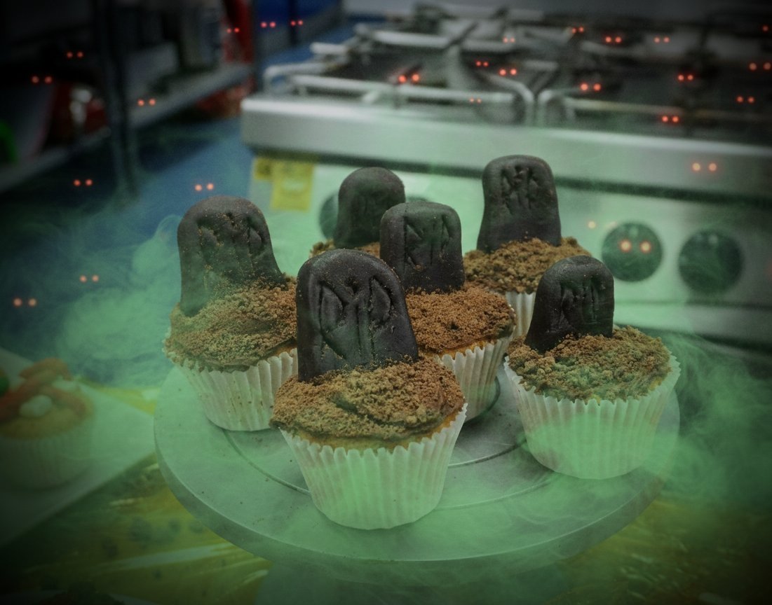 Darlingtonfe's tweet photo. Aaahh!!! Real Treats 👻 #HappyHalloween 

Our Catering students have been conjuring up some seriously spooky creations this week — and they look frighteningly good! 🎃 Good enough to eat… if you dare! 😱

Don’t Just Learn It… Un-Live It! 💀 Mwah ha ha ha happy Halloween! https://t.co/ZMXiXnXlOQ