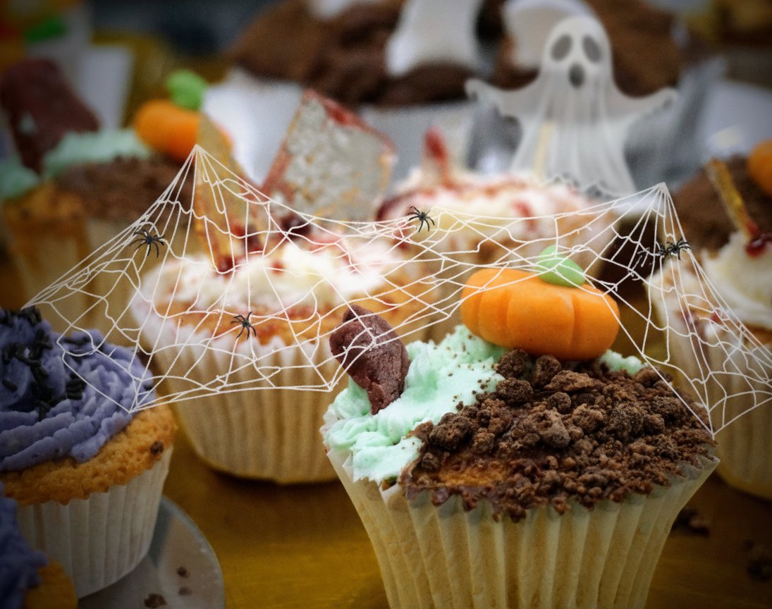 Darlingtonfe's tweet photo. Aaahh!!! Real Treats 👻 #HappyHalloween 

Our Catering students have been conjuring up some seriously spooky creations this week — and they look frighteningly good! 🎃 Good enough to eat… if you dare! 😱

Don’t Just Learn It… Un-Live It! 💀 Mwah ha ha ha happy Halloween! https://t.co/ZMXiXnXlOQ