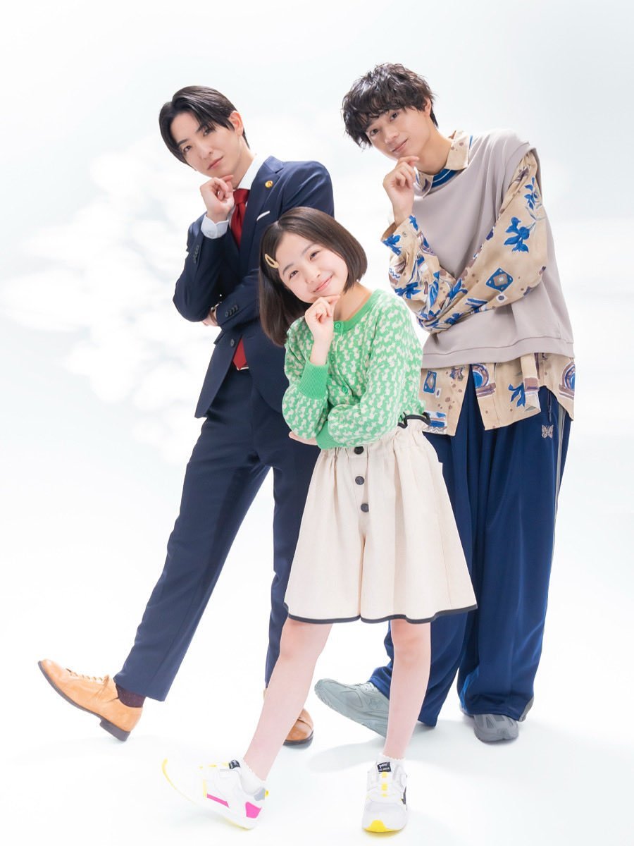ofthegirlgarden's tweet photo. everyone should tune in to the ultra woke show about a gay couple lawyer-detective helping women file divorces against their shitty husbands so they can get as high as a compensation possible. and ofc there's also domestic bliss. everyone watch oishii rikon!!! https://t.co/qjnAUkKkqg